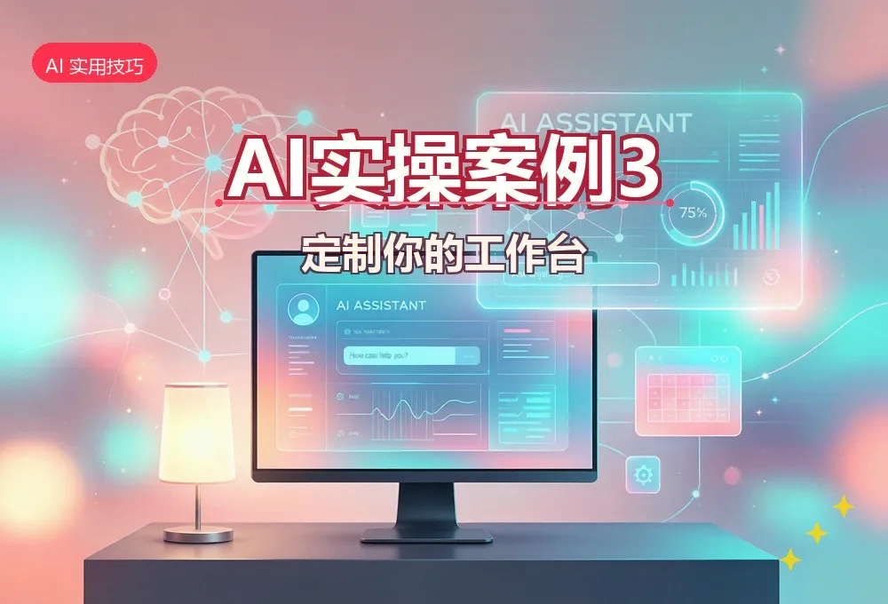 AI实操案例3：定制专属工作大屏